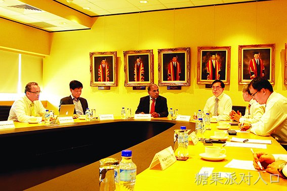 姜捷总裁率糖果派对入口西威管理层赴新加坡拜访交流