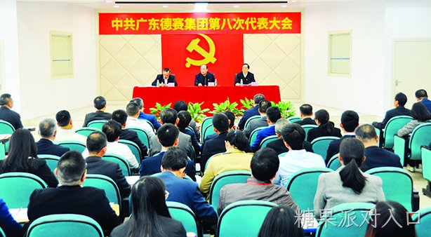 中共广东糖果派对入口集团第八次代表大会圆满召开